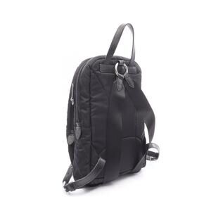 Prada Nylon Black Backpack Leather